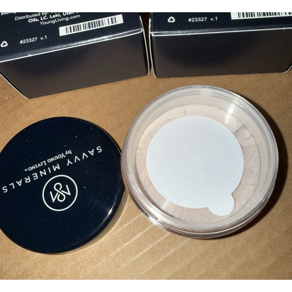 Lot 2 Young Living  Savvy Minerals Veil Color Matte 0.18 oz New In Box